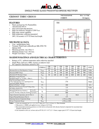  Datasheet Preview Page 1