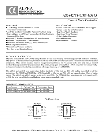  Datasheet Preview Page 1
