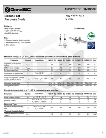  Datasheet Preview Page 1