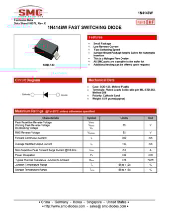  Datasheet Preview Page 1