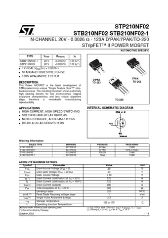 Datasheet Preview Page 1
