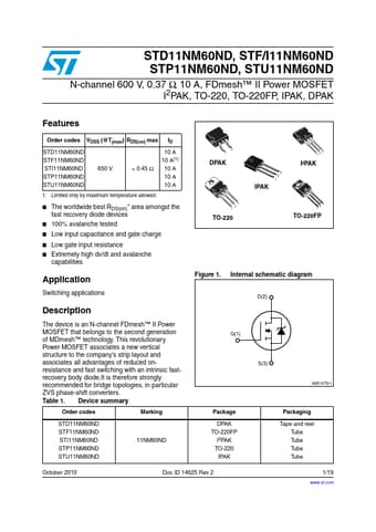  Datasheet Preview Page 1