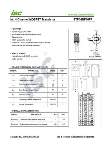  Datasheet Preview Page 1