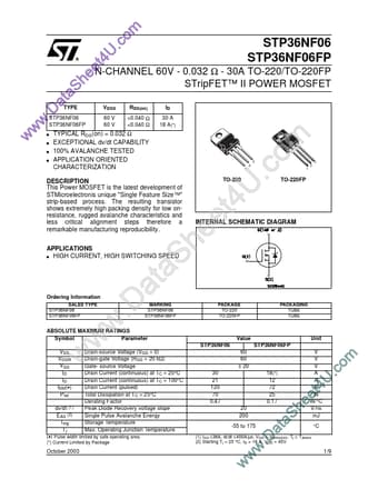  Datasheet Preview Page 1