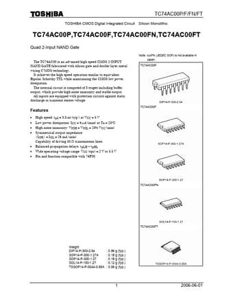  Datasheet Preview Page 1
