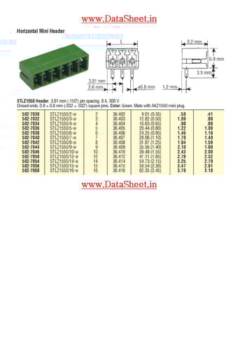  Datasheet Preview Page 1