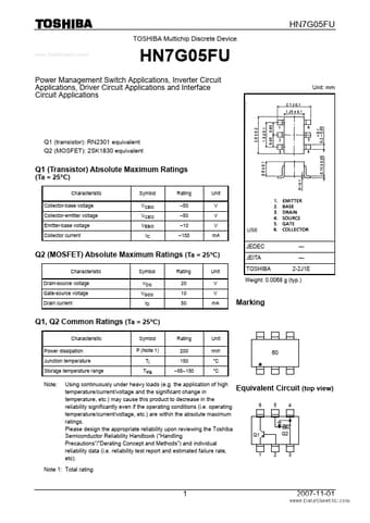  Datasheet Preview Page 1