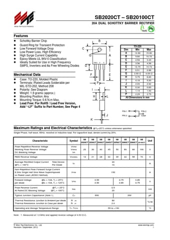  Datasheet Preview Page 1