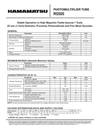  Datasheet Preview Page 1