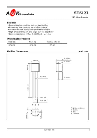  Datasheet Preview Page 1