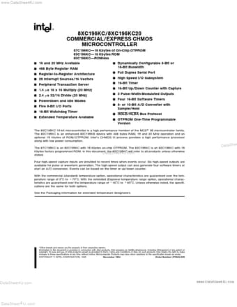  Datasheet Preview Page 1