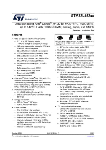  Datasheet Preview Page 1