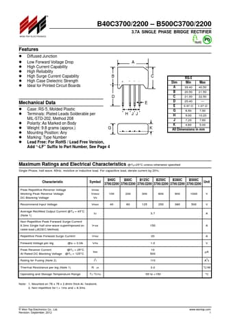  Datasheet Preview Page 1