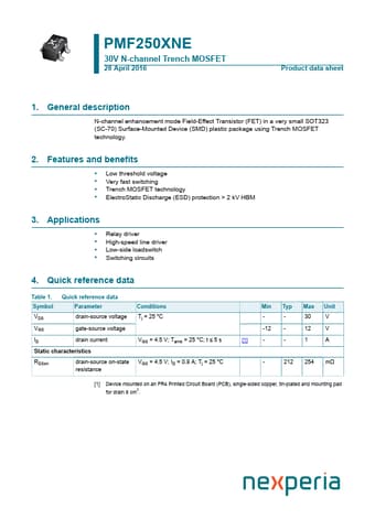  Datasheet Preview Page 1