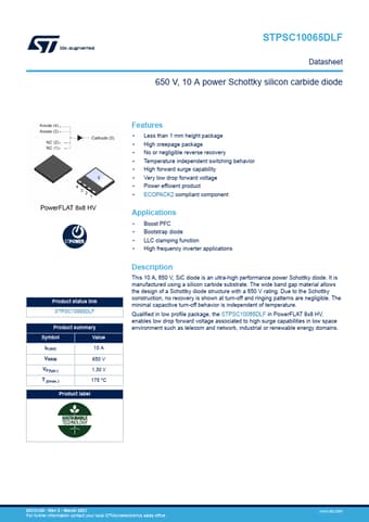  Datasheet Preview Page 1