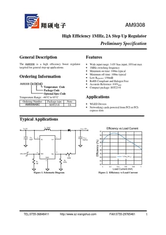  Datasheet Preview Page 1
