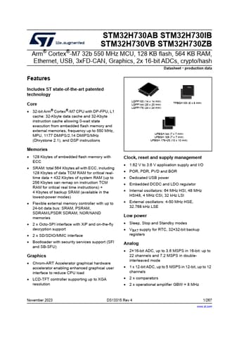  Datasheet Preview Page 1
