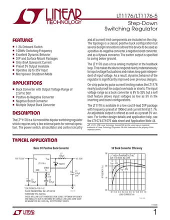  Datasheet Preview Page 1