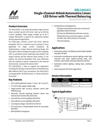  Datasheet Preview Page 1