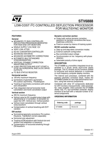 Datasheet Preview Page 1