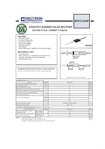  Datasheet Preview Page 1