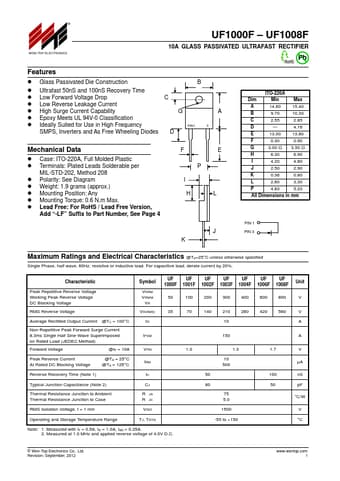  Datasheet Preview Page 1