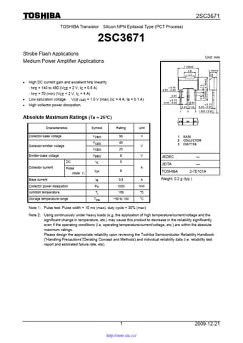  Datasheet Preview Page 1