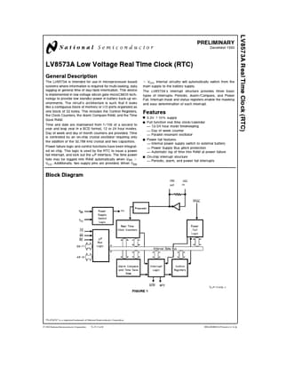  Datasheet Preview Page 1