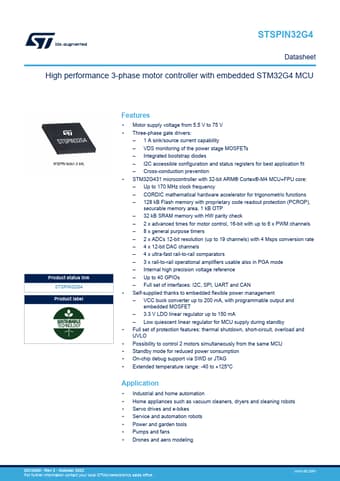  Datasheet Preview Page 1