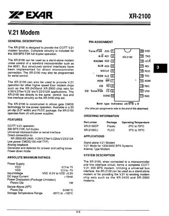  Datasheet Preview Page 1