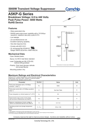  Datasheet Preview Page 1