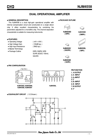  Datasheet Preview Page 1