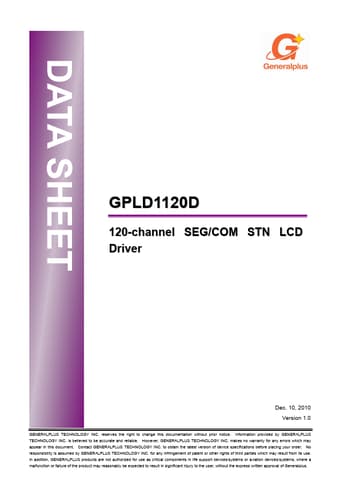  Datasheet Preview Page 1