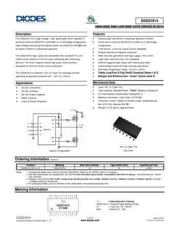  Datasheet Preview Page 1