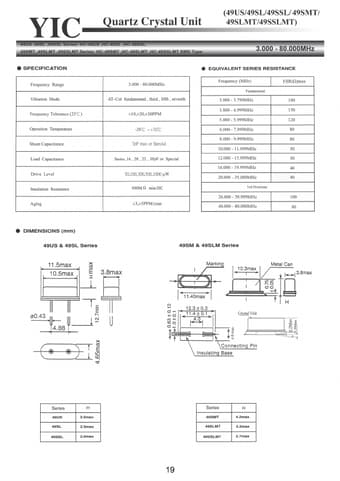  Datasheet Preview Page 1