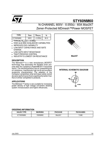  Datasheet Preview Page 1