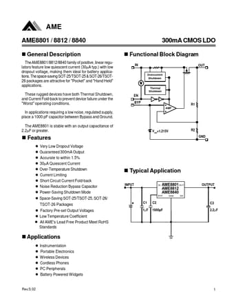  Datasheet Preview Page 1