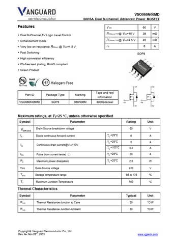  Datasheet Preview Page 1