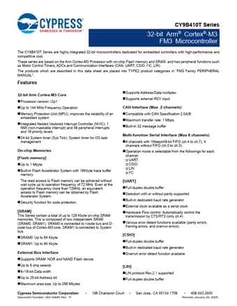  Datasheet Preview Page 1