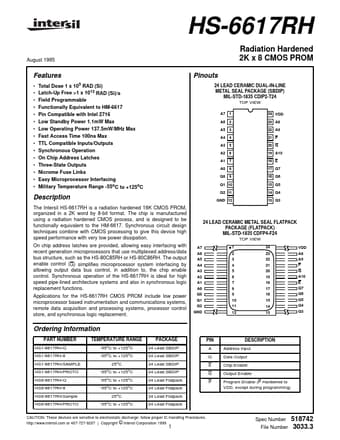  Datasheet Preview Page 1