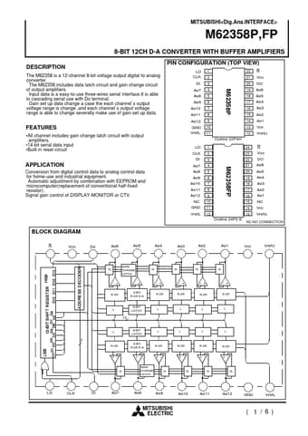  Datasheet Preview Page 1