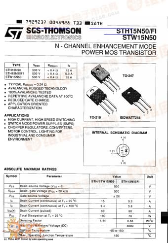  Datasheet Preview Page 1