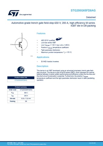  Datasheet Preview Page 1