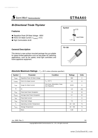  Datasheet Preview Page 1