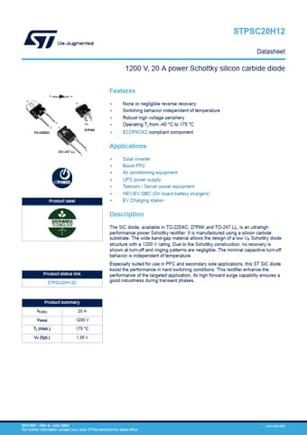  Datasheet Preview Page 1