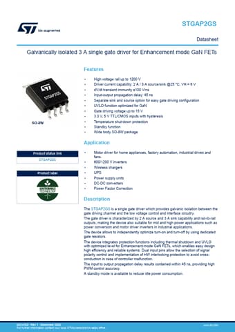  Datasheet Preview Page 1