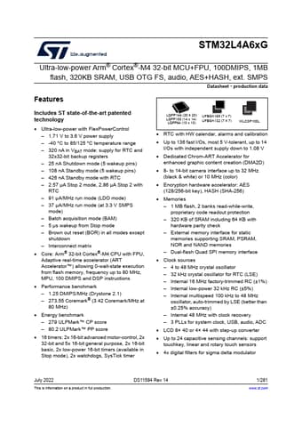  Datasheet Preview Page 1