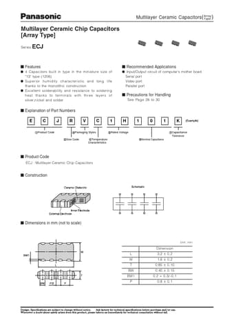  Datasheet Preview Page 1