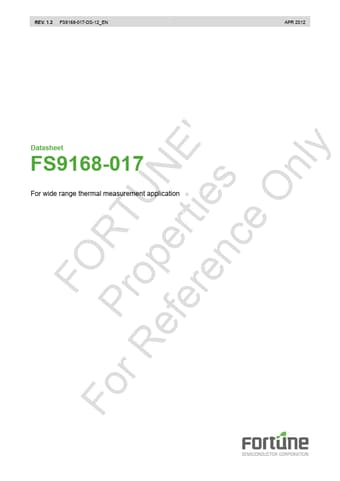  Datasheet Preview Page 1