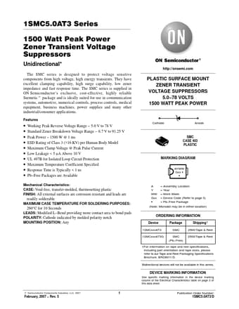  Datasheet Preview Page 1
